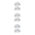 thumbnail image 1 of Guardoinrt 2pcs Cute Smiling Clouds For Decorative Wall Stickers Cloud Wall Boards ABS 3d Wall Board Easy To Install type 2 3Set, 1 of 6