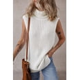 thumbnail image 1 of a.Jesdani Essential White Turtleneck Vest – Chic & Versatile, 1 of 8