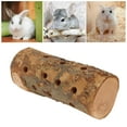 thumbnail image 4 of Hamster Log Chew Toy,  Wooden Standing Stick Easy Installation Bite Resistant Promote Health  For  For Small Animals S,L, 4 of 8