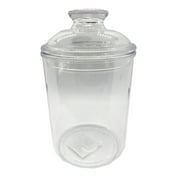 Leisure Arts Clear Acrylic Apothecary Jar, 8-1/2" x 6" x 6" Capacity - Arts and Craft