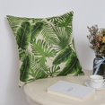 thumbnail image 3 of Funda de almohada con estampado de plantas verdes de 45x45 cm, funda de almohada decorativa para sofá del hogar y el coche sin inserto(#4), 3 of 3