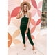 thumbnail image 5 of Conjunto Deportivo PRETTYGARDEN Dos Piezas Top sin Mangas y Pantalón Verde Oscuro S, 5 of 5