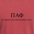 thumbnail image 3 of CafePress - Pi Alpha Phi Letters T Shirt - Mens Comfort Colors Shirt, 3 of 5