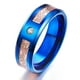 thumbnail image 1 of sweethay Anillo elegante de moda para hombres y mujeres, reemplazo decorativo electrochapado, anillos luminosos antioxidantes, joyería, regalo Ropa, zapatos y accesorios Miscelánea talla 7, 1 of 6