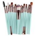 thumbnail image 3 of 15Pcs Cosmetic Makeup Brush Foundation Eyeshadow Eyeliner Lip Make Up Eye Brushes Pincel Maquiagem Set, 3 of 12