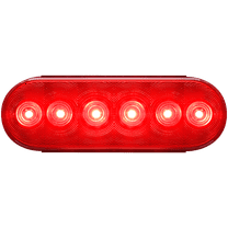 Optronics STL12RBP Fleet Count Waterproof LED Oval Stop and Turn Tail Light