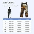 thumbnail image 4 of Hirioo Funny Bald Eagle for Men's PJ Pajama Pants Sleep Pants Men's Home Trousers with Pockets,S-3XL-Medium, 4 of 6