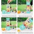 thumbnail image 2 of Xiaomi 500ml Electric Juice Extractor Portable Smoothie Mixer Multi-function Usb Rejected Mini Juice Extractor Household, 2 of 5