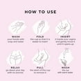thumbnail image 3 of SHORDY Menstrual Cups, Set of 2 (Small + Large) with Box (Pink), 3 of 10