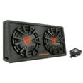 thumbnail image 6 of Rockville RG212CA 2000w Dual 12 inches Vented Powered Car Subwoofer Enclosure+Amp Kit, 6 of 17