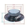 thumbnail image 4 of Zonest 3inch 4Ohm 30W Portable Hifi Speaker Small Tweeter Loudspeaker Magnetic Speaker Replacement for KTV Dance Speakers, 4 of 6