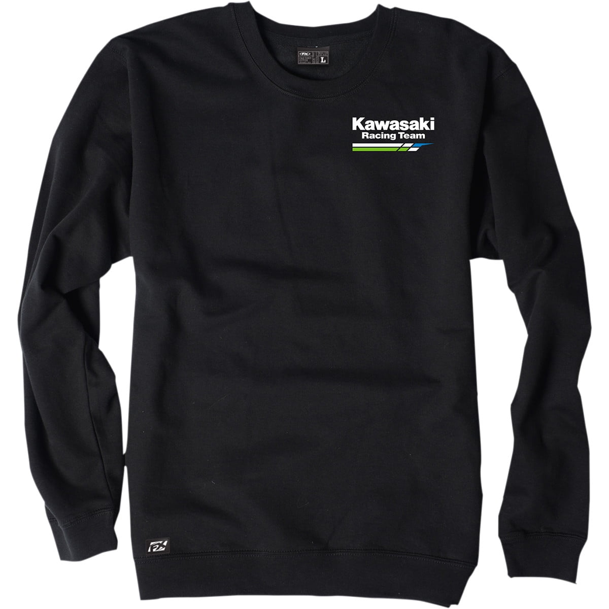 Factory Effex Women's Kawasaki Racing Team Long Sleeve T Shirt Black Tee Factory Effex Women's Kawasaki Racing Team Long Sleeve T Shirt Black Tee