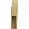 thumbnail image 4 of Ekena Millwork 5"W x 18"D x 24"H Thorton Rough Cedar Woodgrain TimberThane Knee Brace, Primed, 4 of 6