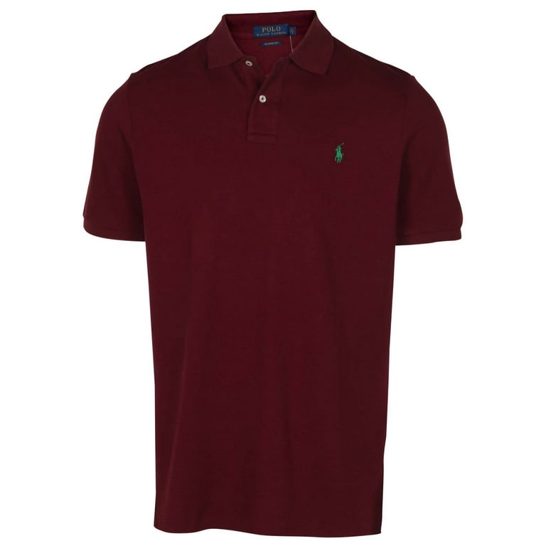 Polo Ralph Lauren Classic Fit Leather-Pony Mesh Short Sleeve