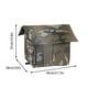 thumbnail image 2 of Casa para gatos de invierno para exteriores, acolchada, plegable, impermeable, Oxford, con protector solar., 2 of 3