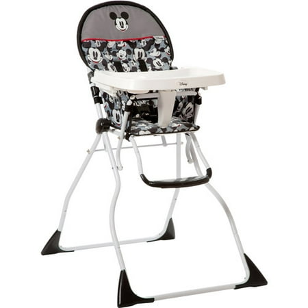 Disney - Flat Fold Deluxe High Chair, Cl