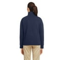 thumbnail image 2 of Nautica B16528108 Womens Anchor Fleece Quarter-Zip Sweatshirt, Navy - 3XL, 2 of 3