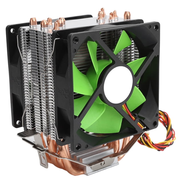 Accesorio de computadora, enfriador de CPU de 9 cm, ventilador de disipador de calor de 3 pines, ventilador de refrigeración de CPU, rendimiento de gama alta