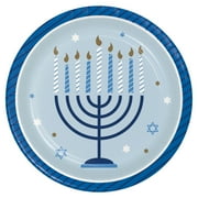 Hanukkah Celebration Dessert Plates, 24 Count Serves 24 Guests