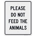 thumbnail image 1 of Do Not Feed The Animals Sign,, 1 of 8