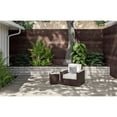 thumbnail image 4 of Homestyles Palm Springs 5 Piece Outdoor Set with Sectional Loveseat and Armchair, 4 of 29