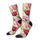 thumbnail image 1 of Balery Tulips Flowers Calcetas Largas con Estampado para Hombre y Mujer – Suaves y Transpirables, Talla Única (US 5-11), 1 of 6