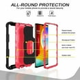 thumbnail image 6 of Daxi for LG Velvet 5G Heavy Duty Shockproof Hybrid Rugged Ring Stand Back Case Protective Case, 6 of 8