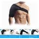 thumbnail image 3 of Vendaje de hombro unisex para deporte, dolor de hombro, banda izquierda/derecha, 3 of 5
