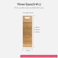 thumbnail image 4 of Mistaha Available Wood Washboard Washing board with Rectangle Handle Hand Percussion Hand Wash Board for Home Laundry Clothes Practical Durable Thickened Washboard, 4 of 8