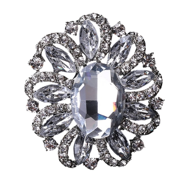 LYMAYTER Broche Résistante à l'Usure Vintage Libellule - Faux Cristal, Électroplaqué, Non Décolorant, Accessoires de Mode