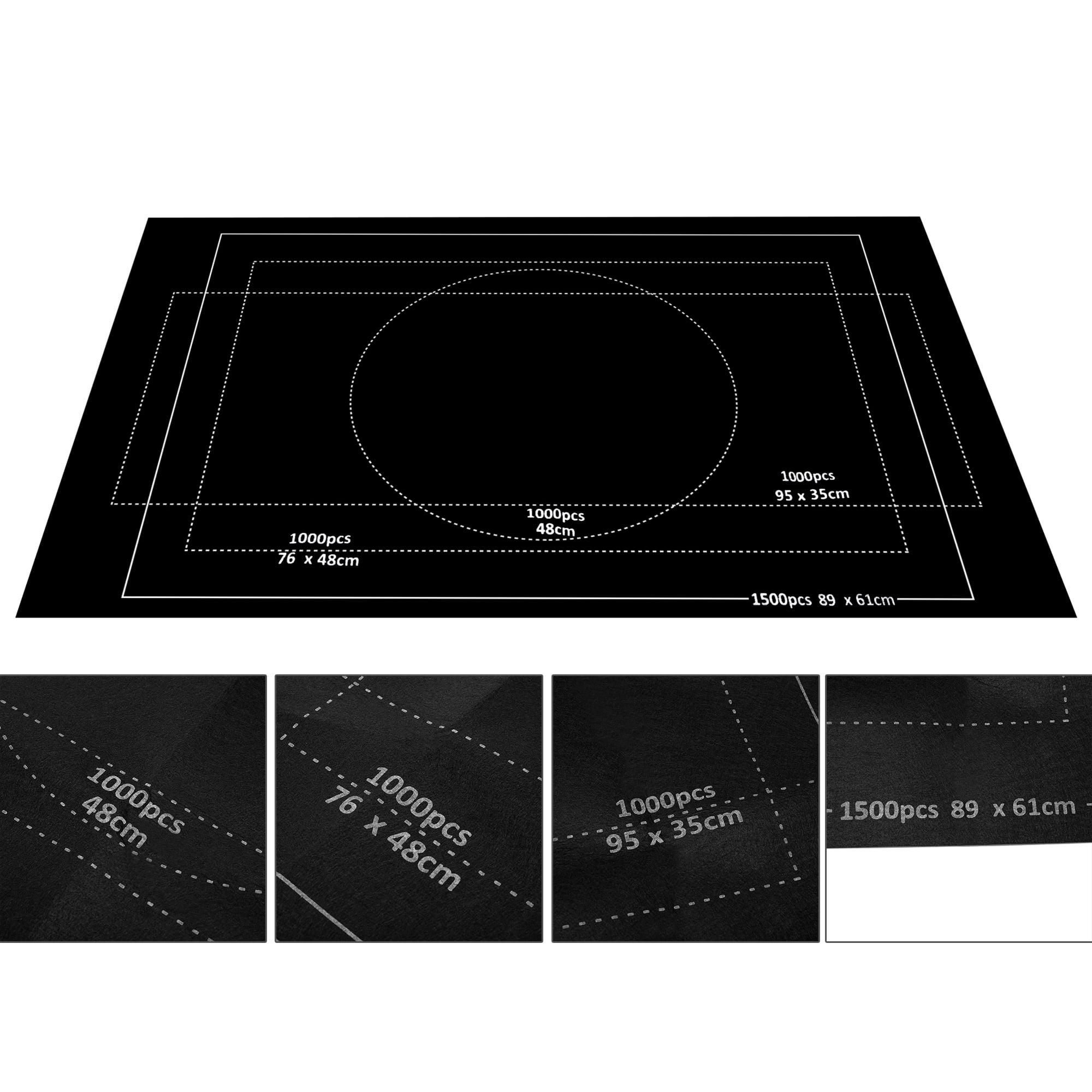 Jigsaw Puzzle Mat Saver, NonSkid, Portable Roll Up Puzzle Mat for 1500