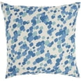 thumbnail image 2 of Nourison Pillows Curative 20" x 20" Blue Indoor/Outdoor Washable Throw Pillow, 2 of 6