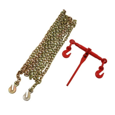 

Ratchet Load Binder 5/16 -3/8 Chain Binder and5/16 x20 Chain Tie Down Hauling