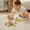 Yellow, variant on Walking Plush Dog Toy Electronic Pet with Realistic Motion Sound and Light Effects, Soft Plush Interactive Companion, 6.7x6.3x3.5 Inch Portable Novelty Gift for Animal Lovers, Brown