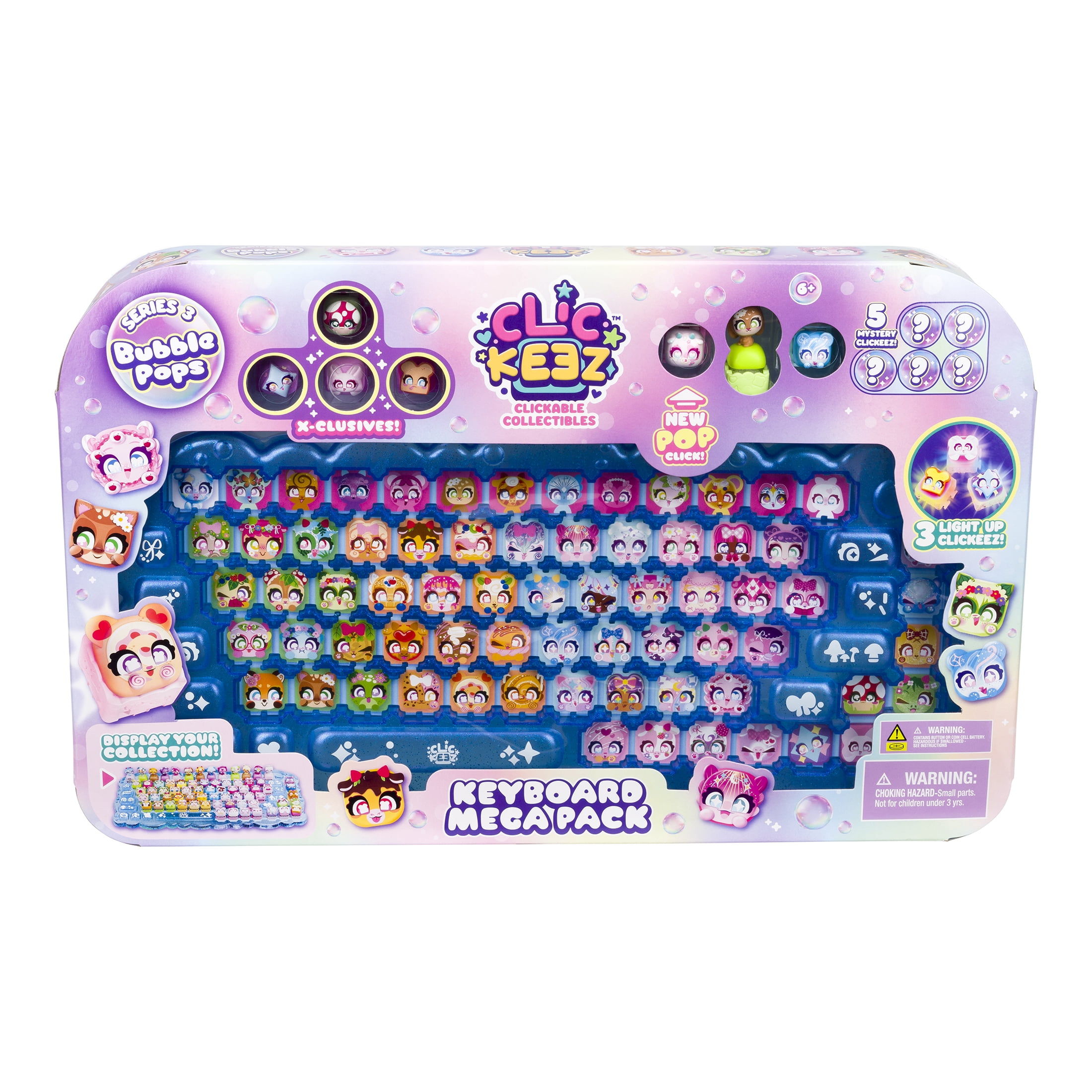 Clickeez S3 - Bubble Pops - Keyboard Mega Pack