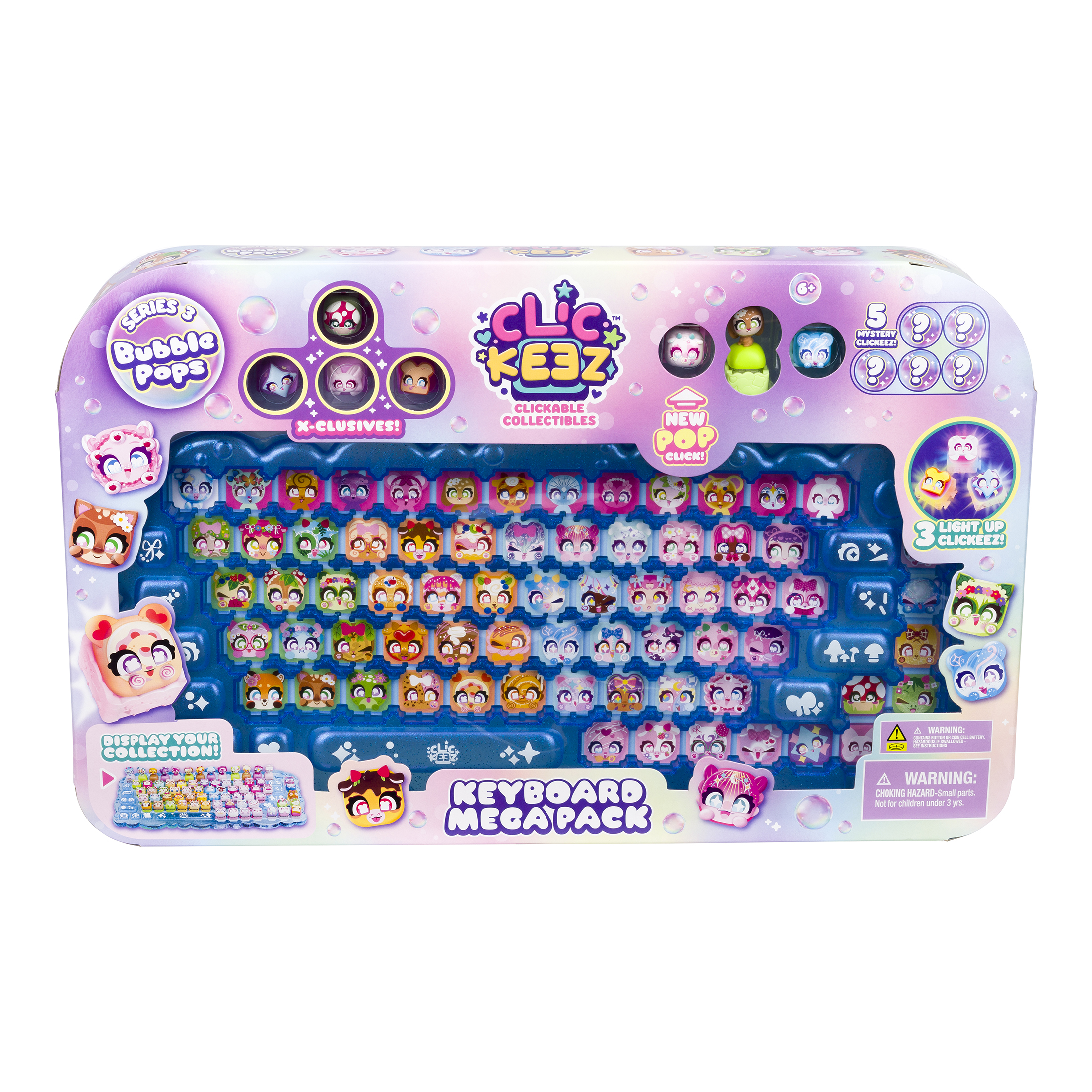 Clickeez S3 Bubble Pops Keyboard Mega Pack photo 3