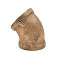 thumbnail image 4 of Thrifco 5317030 1/4 Inch 45 Brass Elbow, 4 of 6