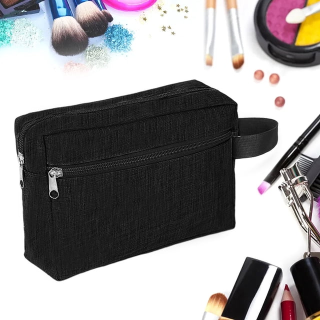 Travel Toiletry Organizer Bag Durable Double Layered Fabric for Home Textile Storage Functional and Stylish Solution for Travel Needs