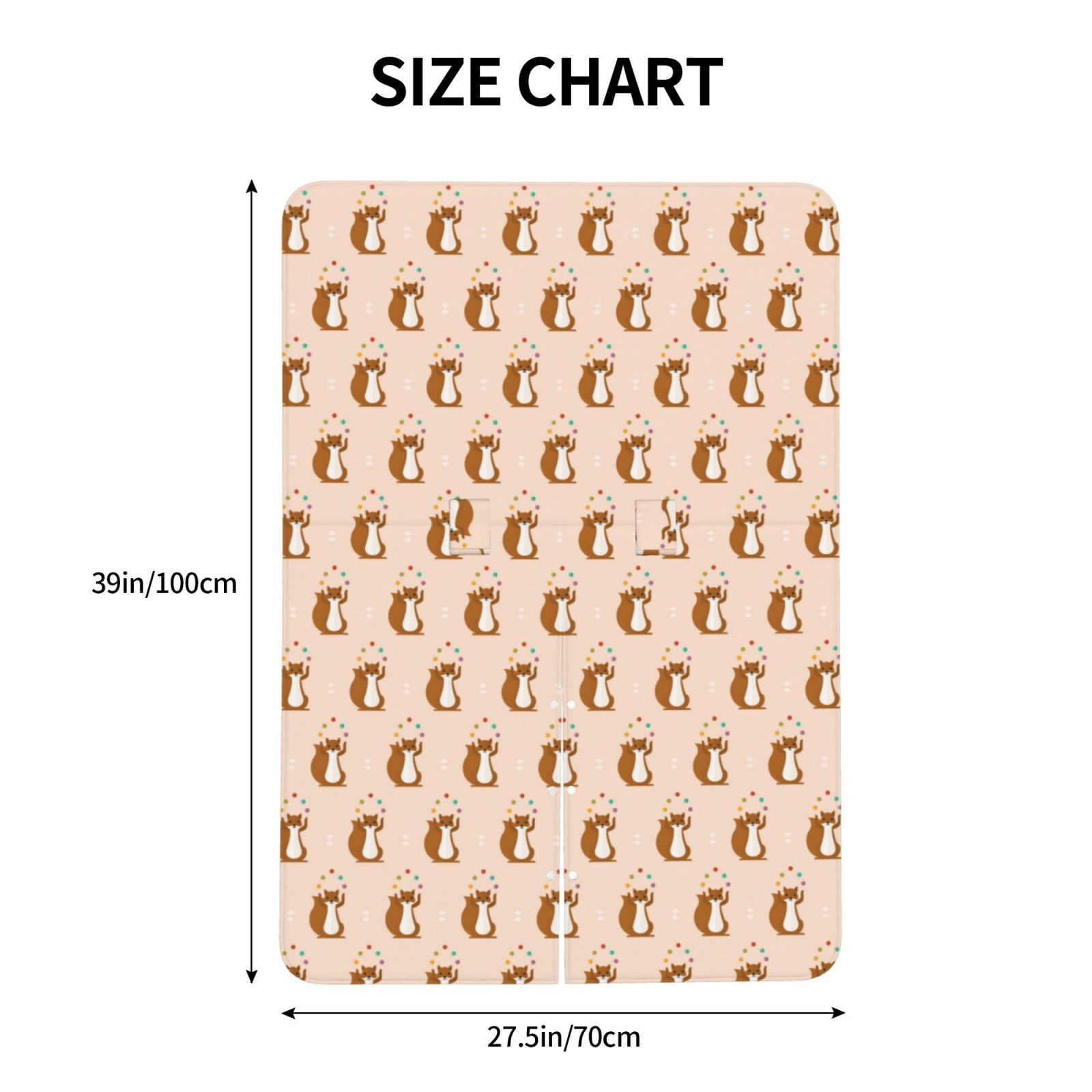 Naloa Cute Squirrel Baby Car Seat Cover, Breathable Baby Carrier Cover, Multiuse Baby Carrier Cover & Nursing Breastfeeding Cover
