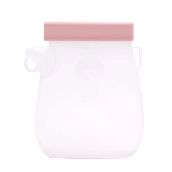 BELOWSYALER Leakproof Silicone Breastmilk Freezer Bag Convenient Breastmilk Silicone Bag Temperature Resistant Bag for Easy Storage