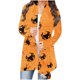 thumbnail image 1 of Blusa cárdigan de manga larga con estampado de Halloween a la moda informal y sexy para mujer Pompotops  qwe21122, 1 of 6