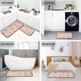 thumbnail image 4 of 2-Piece Kitchen Mat Set Non Slip Washable Floor Mats Decorative Rugs for Kitchen Sink Laundry Curled Leaf Pattern, 4 of 7
