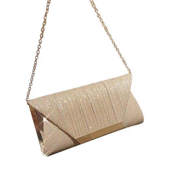 Women's Evening Bag Fashion Clutch Purse Glitter Shoulder Bag for Cocktail Party
