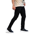 thumbnail image 2 of Vaqueros Heyfanee Slim Fit, elásticos, negros, para hombre, 36 x 30, 2 of 6