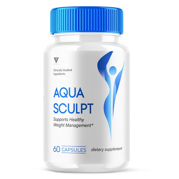 Aqua Sculpt Pills AquaSculpt Capsules, Aqua Sculpt Advanced Overall Wellness Support Supplement (60 Capsules)
