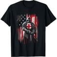 thumbnail image 2 of 100% Cotton Unisex Knight Templar Christian Warrior Of God Crusader Gift T-Shirt, 2 of 5