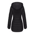 thumbnail image 6 of Zshosam Women's Hooded Warm Winter Coat Quilted Thicken Puffer Jacket(Black,XXL), 6 of 9