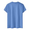 thumbnail image 3 of Pop cazadora para niña Hunters Round-Neck Printed Anime Trio Poster T Shirt （Blue）, 3 of 3