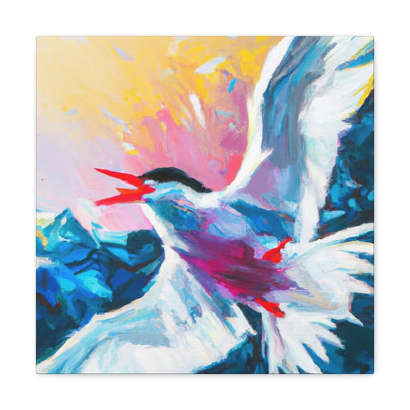 Arctic Tern Abstraction - Canvas