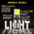 thumbnail image 5 of Ruiandsion 15-pack E5 12V Micro LED Bulb, 100Lm White,AC/DC, for Diorama Scenery, Replacement Light, 5 of 9